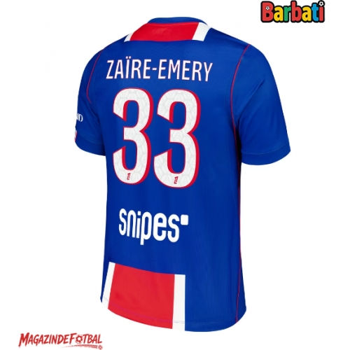 Paris Saint-Germain Warren Zaire-Emery #33 Tricou Fotbal Replică 2026-27 Barbati Acasa Paris Saint-Germain Warren Zaire-Emery #33 Tricou Fotbal Replică 2026-27 Barbati Acasa